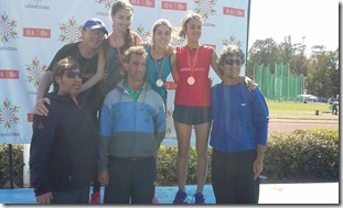 Podio bien alto para las deportistas de La Costa en los Juegos BA