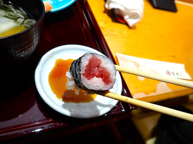 我覺得「富壽司（Tomizushi）」的鮪魚很好吃。