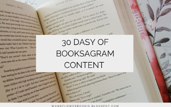 30-days of Bookstagram Content Ideas