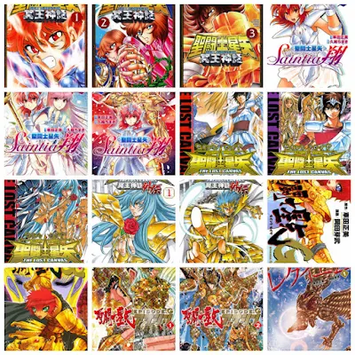 Mangás Saint Seiya de graça