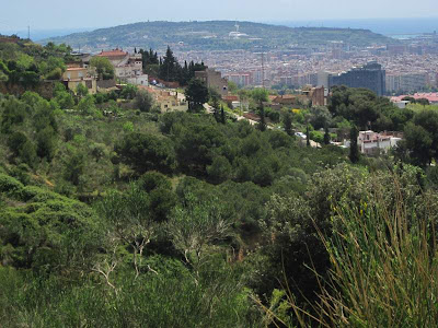 Montjuic from Sant Pere Martir