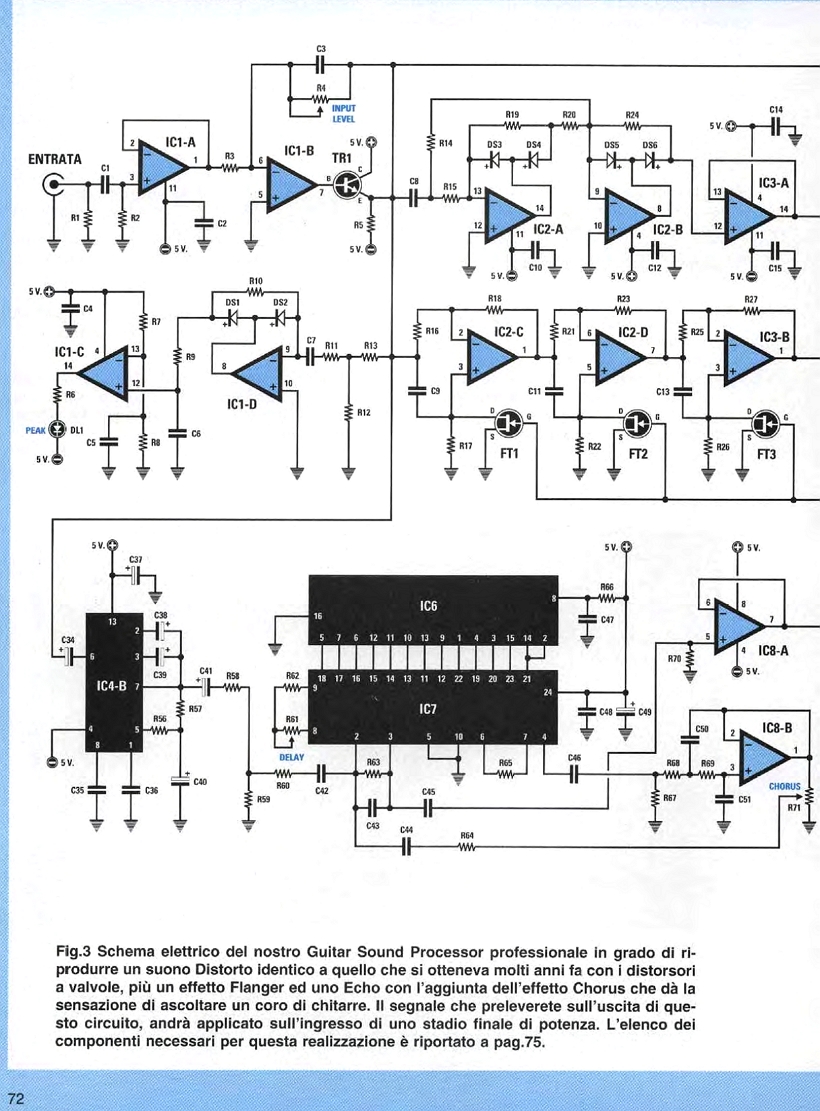 Nuova_Elettronica  n.191 09-1997 GUITAR SOUND PROCESSOR SÍNTESE SONORA & ELETRÔNICA ARTESANAL