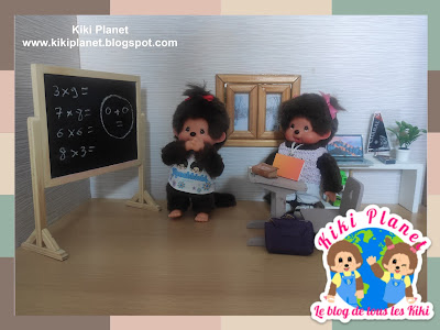 kiki Monchhichi rentrée scolaire back to school humour 