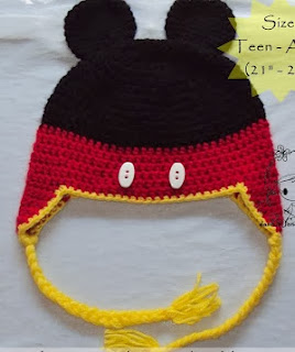 http://damnitjanetletscrochet.blogspot.ca/2012/10/mickey-mouse-earflap-beanie.html