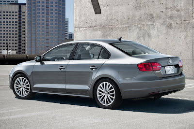 2011 Volkswagen Jetta Rear Side View