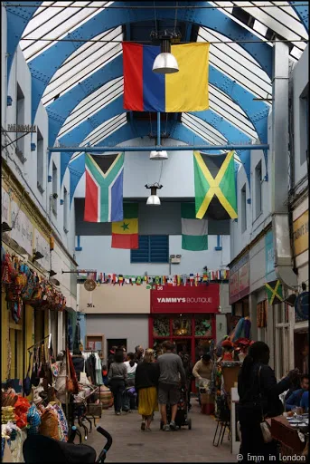 South African Flag at Brixton Village