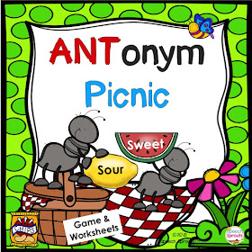 Best Year-End Picks for SLPs: Antonym Picnic www.speechsproutstherapy.com