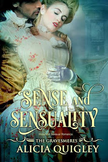Book cover: Sense & Sensuality by Alicia Quigley