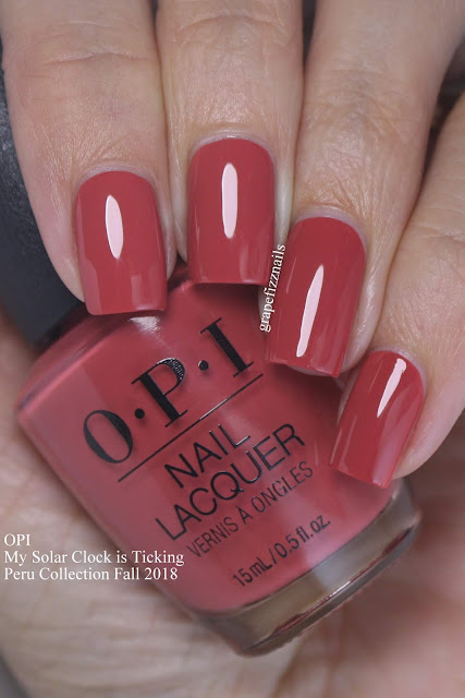 OPI My Solar Clock is Ticking