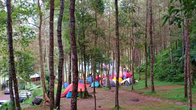 camping ground in central java