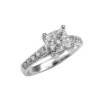 Square Diamond Ring