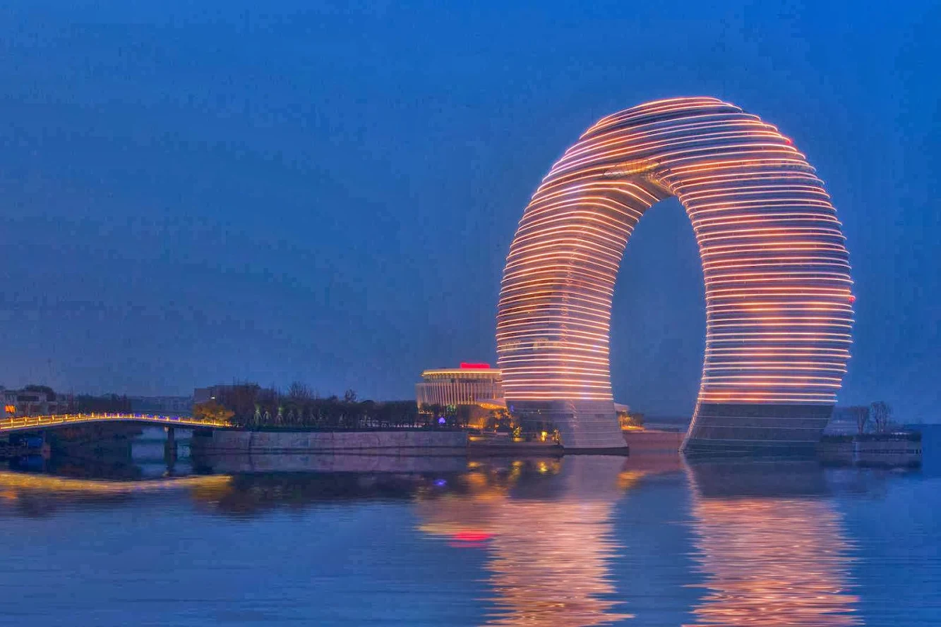 Sheraton Huzhou Hot Spring Resort by Mad Architects