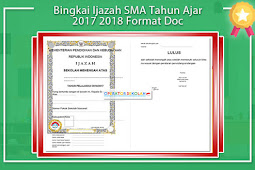 Bingkai Ijazah Sma Tahun Didik 2017 2018 Format Doc