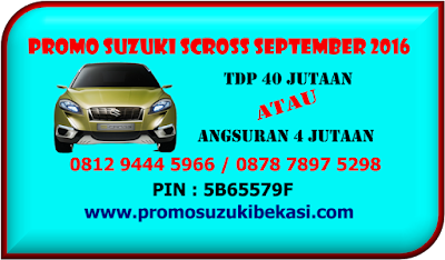  PROMO SUZUKI SCROSS SEPTEMBER 2016