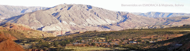 Gleich bin ich in Esmoraca Bolivien