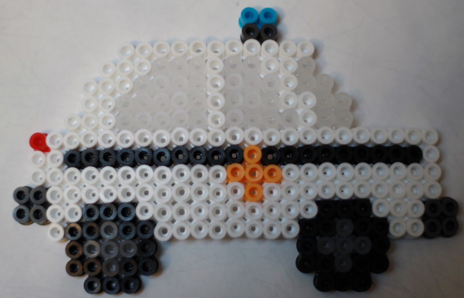 Police Car from Perler Beads - Perler Party