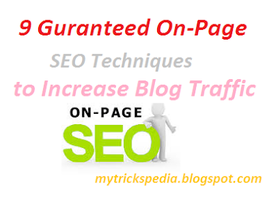 On-Page SEO Techniques to Increase Blog Traffic