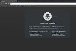 Mode Incognito Pada Browser Beserta  Keunggulan dan Kekurangannya