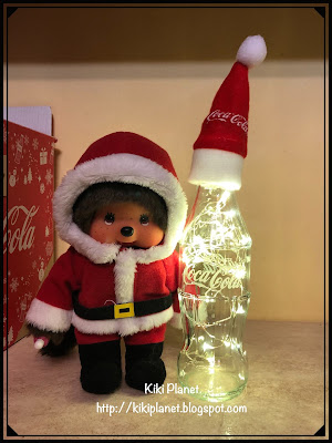 kiki monchhichi coca cola noel christmas collection