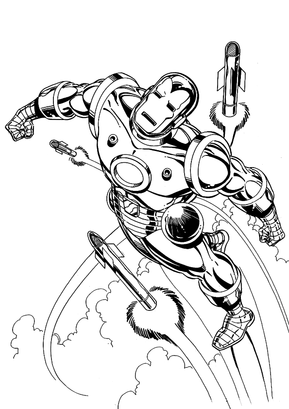 Iron Man Coloring Pages Printable - Best Gift Ideas Blog