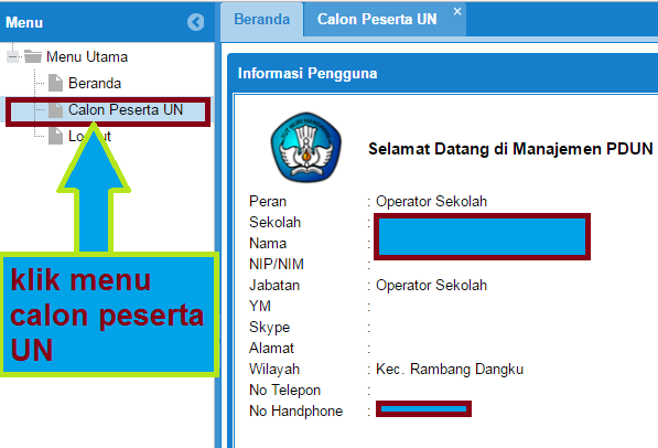  merupakan aplikasi manjemen calon akseptor un tahun pelajaran  Pdun 2018 Login terbaru cek data akseptor UN 2017/2018