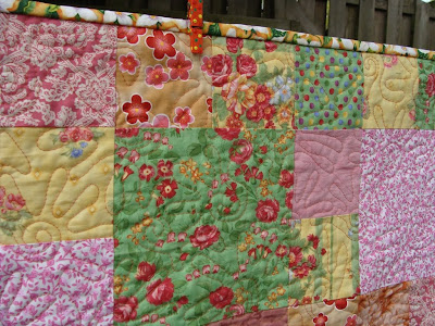 Meisje nine-patch dekenje bij Ayala Levinger voor Reuvinger Quilt en Hobby