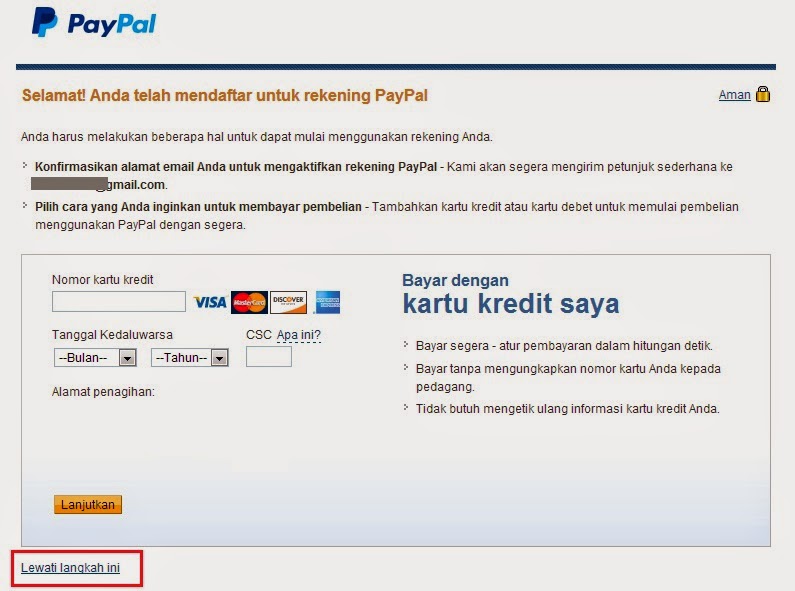 Cara Daftar Paypal Terbaru 2015