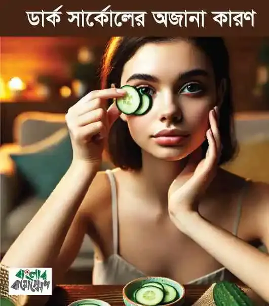 চোখের নিচে ডার্ক সার্কেলের অজানা কারণ