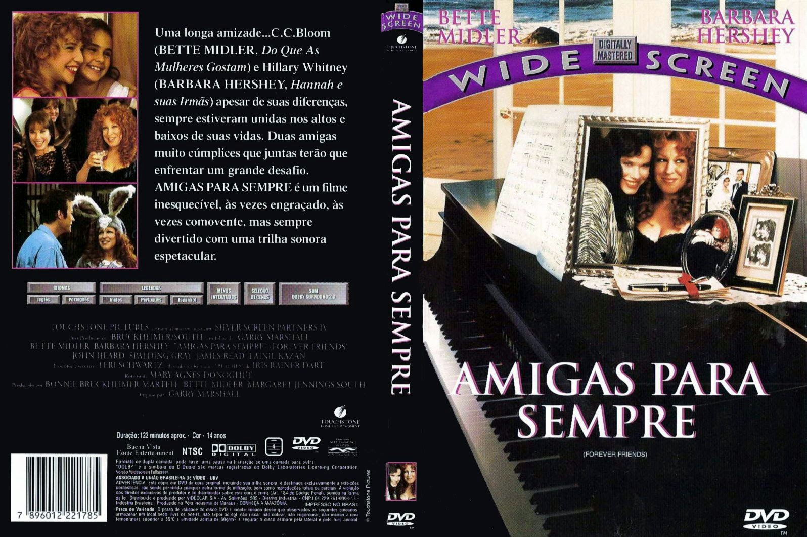 Capa DVD Amigas Para Sempre