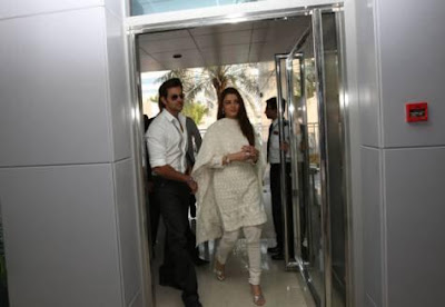 Aishwarya Rai Bachchan at Gulf News Office in Dubia