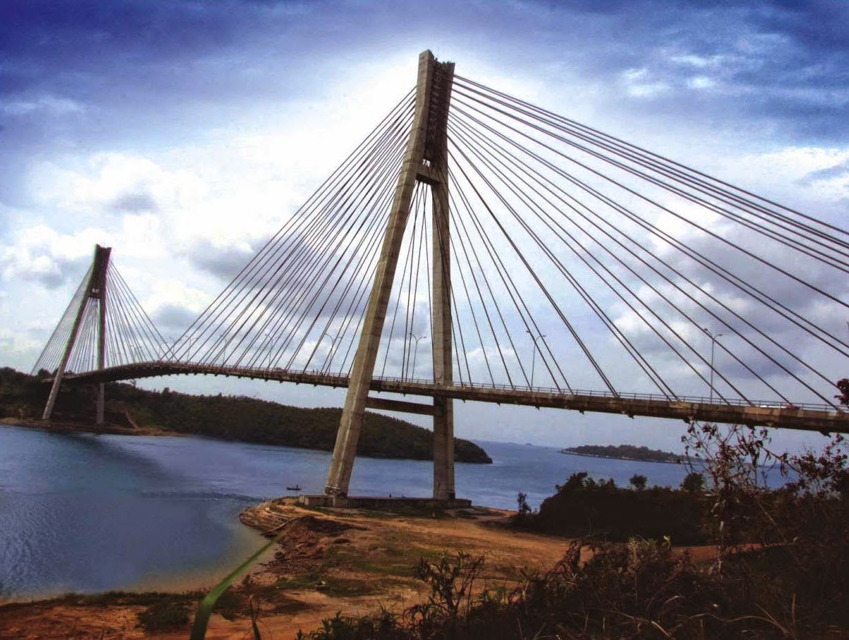 10 Jembatan  Terpanjang di Indonesia dengan gambar  All in One