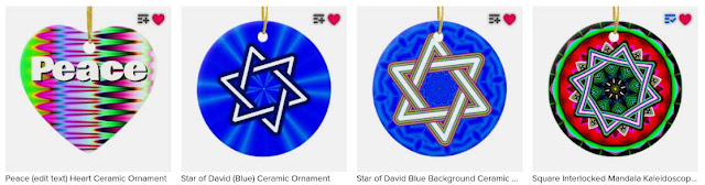 Star of David Ornament - Zazzle Gregvan