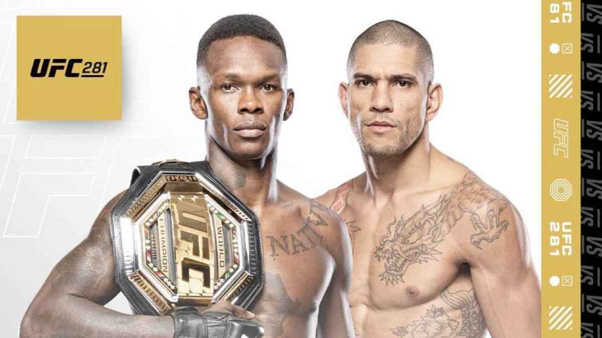 Live stream of Israel Adesanya vs Alex Pereira at UFC 281