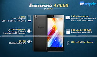 Harga dan Spesifikasi Android Lenovo A6000
