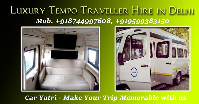 luxury tempo traveller in delhi