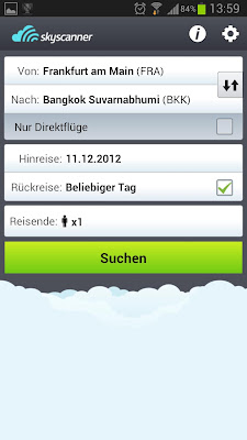 book flights with sky scanner