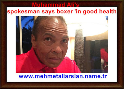 Muhammad Ali's spokesman says boxer 'in good health