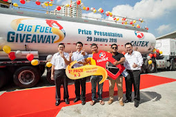 Caltex Rewards the First 46 Lucky Winners from the ‘Big Fuel Giveaway’ Promotion - Just in time for the Chinese New Year