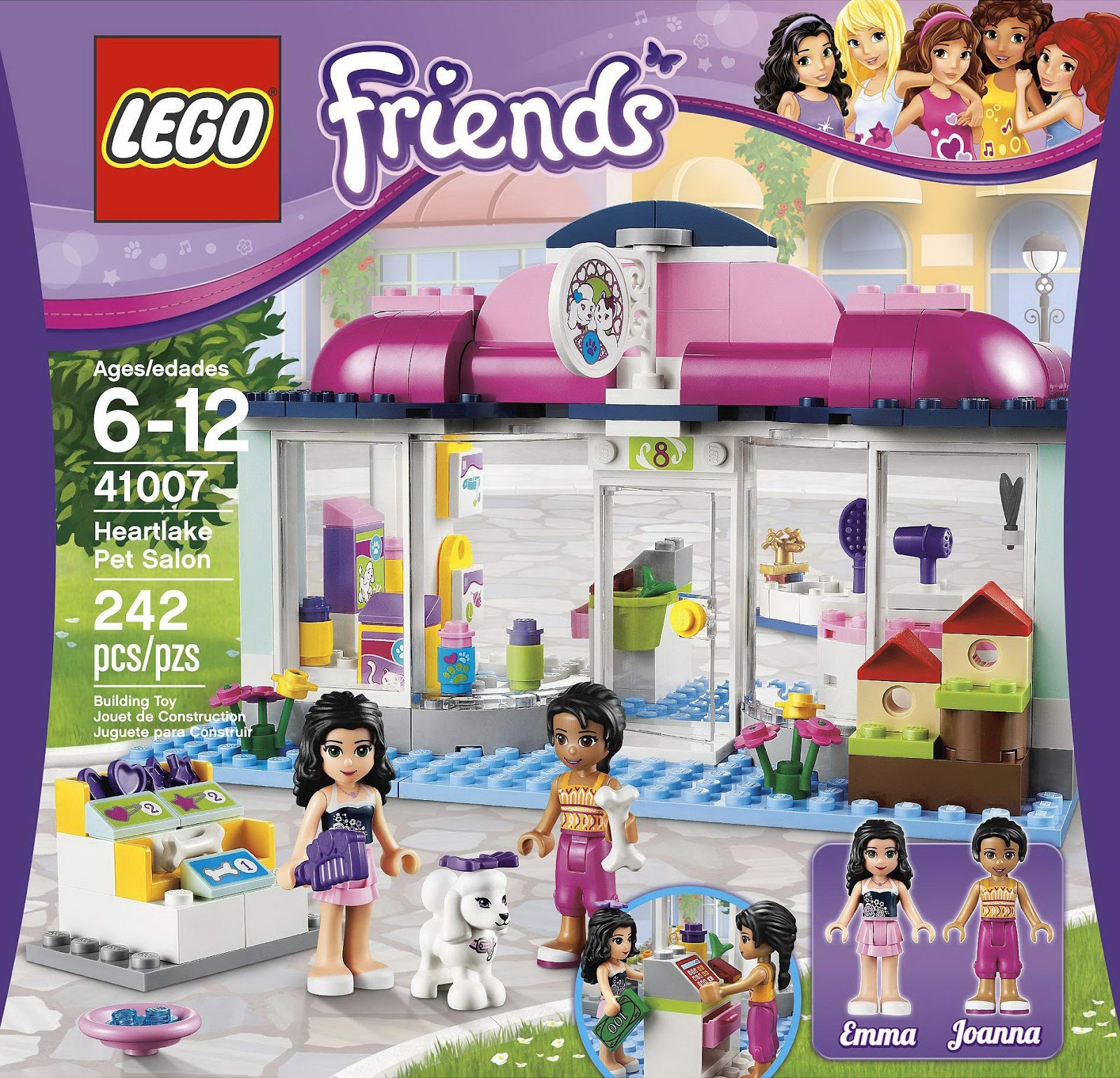 Brick Friends: LEGO 41007 Heartlake Pet Salon