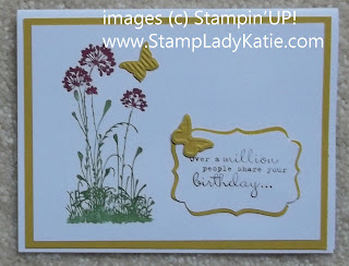 Card made with Stampin'UP! set called Serene Silhouettes, by StampLadyKatie