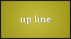 What is the role of an upline in network marketing?
