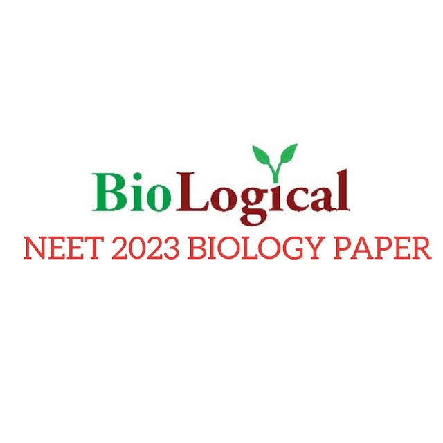 NEET 2023 Biology Paper