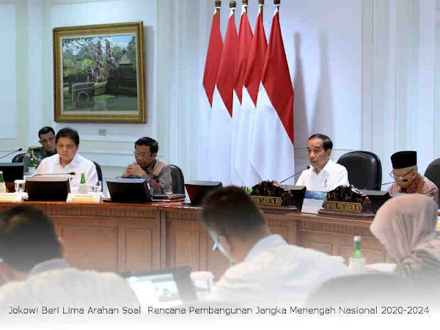 Jokowi Beri Lima Arahan Soal Rencana Pembangunan Jangka Menengah Nasional (RPJMN) 2020-2024