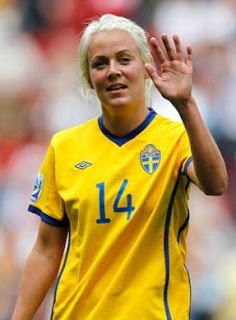 Soccer Player Josefine Oqvist