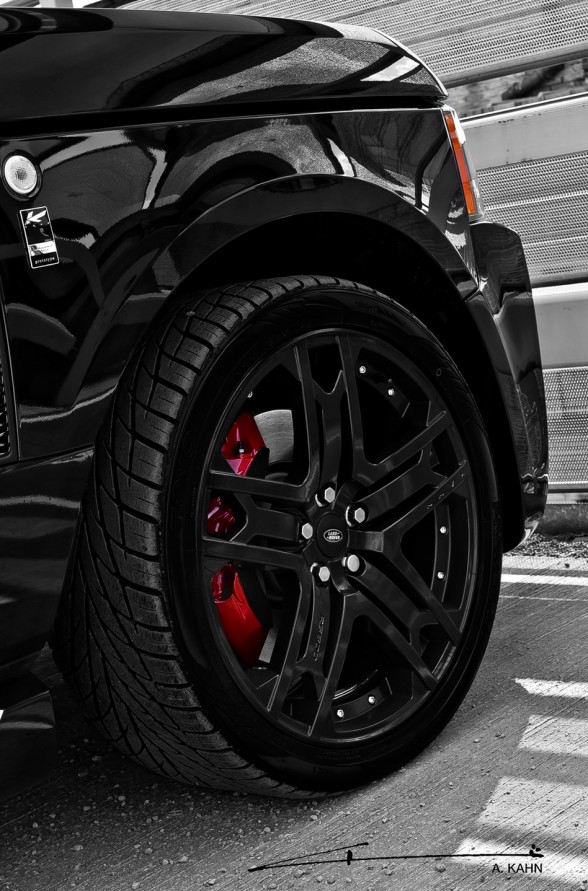 RS600 wheels in matt black Furthermore the RS600 wheels accommodate