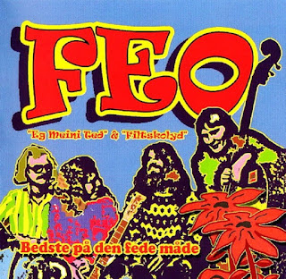 Feo "Filtskolyd" 1974 second album + "Bedste På Den Fede Måde"(1971 - 1974) 2008 CD Compilation Danish Hippie Psych Folk Rock (Rudi & Hans Letbitre Band,Furekåben...members)