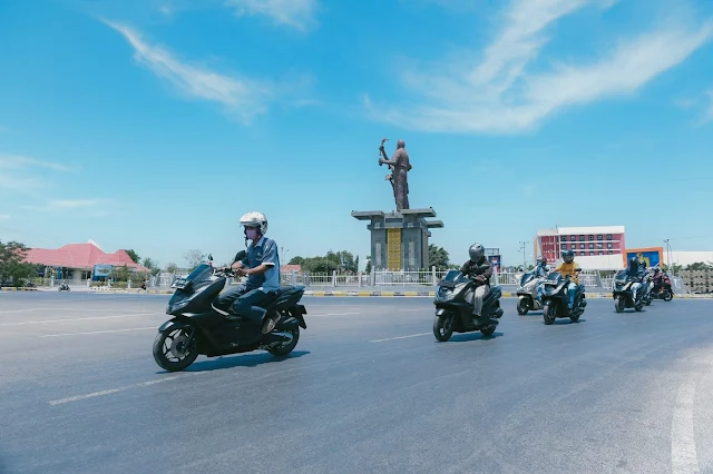 touring honda pcx kupang