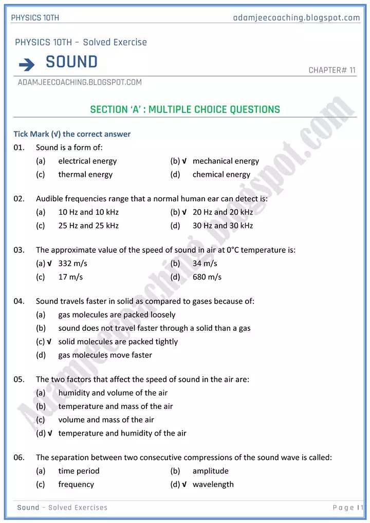 sound-solved-textbook-exercise-physics-10th