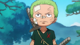 ワンピース アニメ 1060話 ロロノア・ゾロ 幼少期 Roronoa Zoro | ONE PIECE Episode 1060