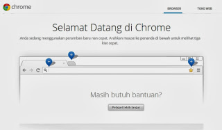 cara mengunduh dan memasang browser google chrome di komputer